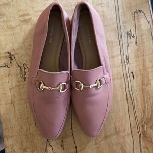 All BLACK Link Loafer 38.5/ 8.5-9